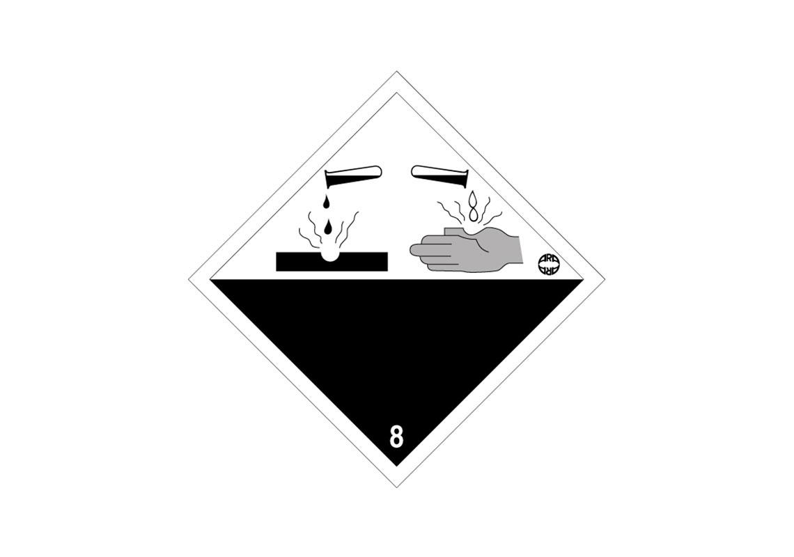 KORROSIVMATTES ALUMINIUMSYMBOL